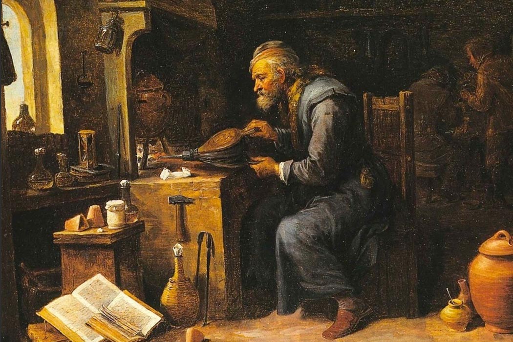 "The Alchemist” by Cornelis Pietersz Bega